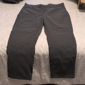 Eddie Bauer Men's Charcoal Cargo Pants